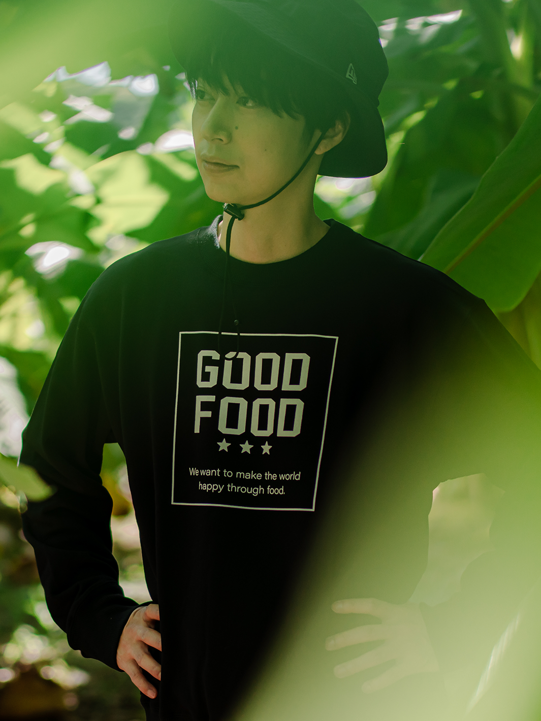 GOOD FOOD logo Sweatshirt［GF003］
