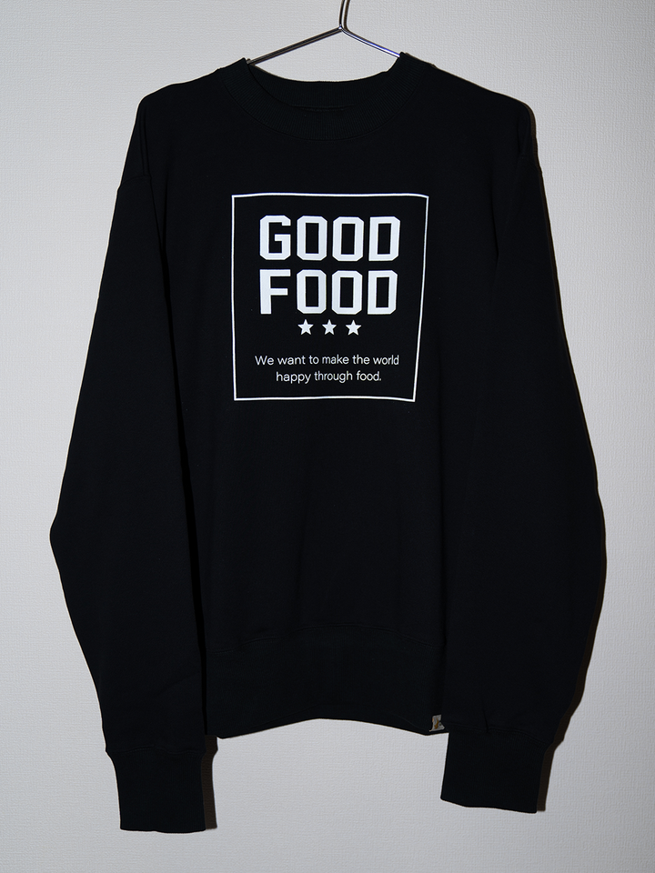 GOOD FOOD logo Sweatshirt［GF003］