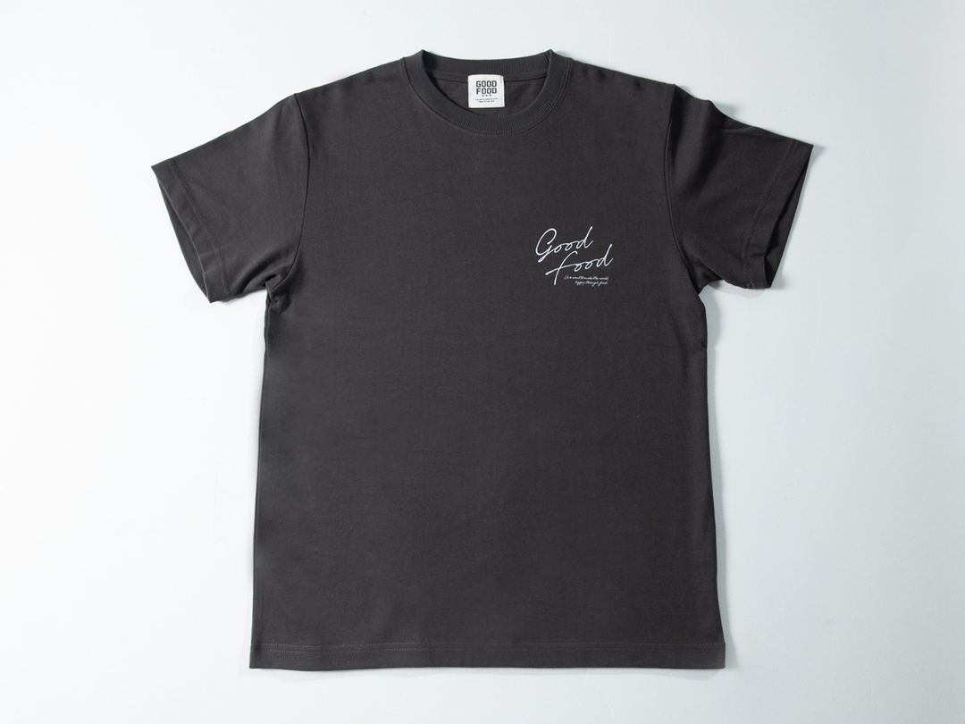 GOOD FOOD cutlery T-shirt (organic) [GF008]