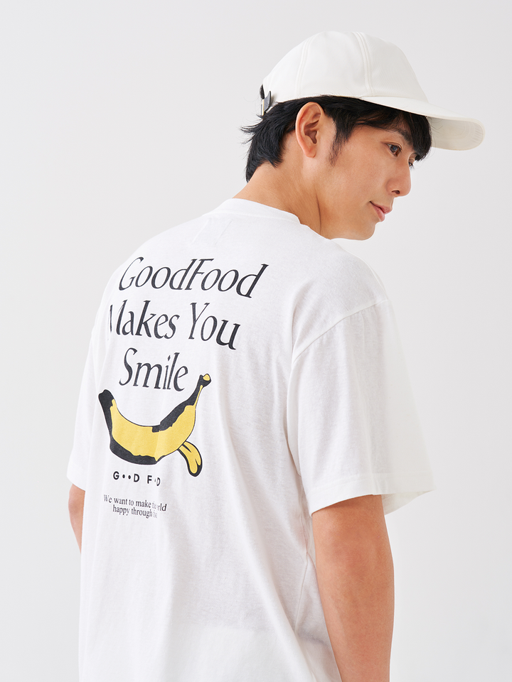 GOOD FOOD MESSAGE T SHIRT [GF011]