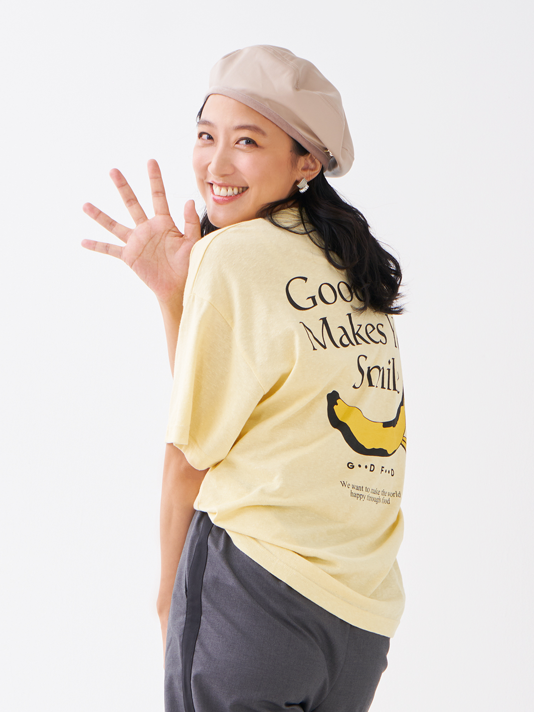 GOOD FOOD MESSAGE T SHIRT [GF011]