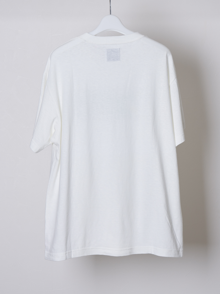 GOOD FOOD COLLAR PRINT CURSIVE T SHIRT [GF014]