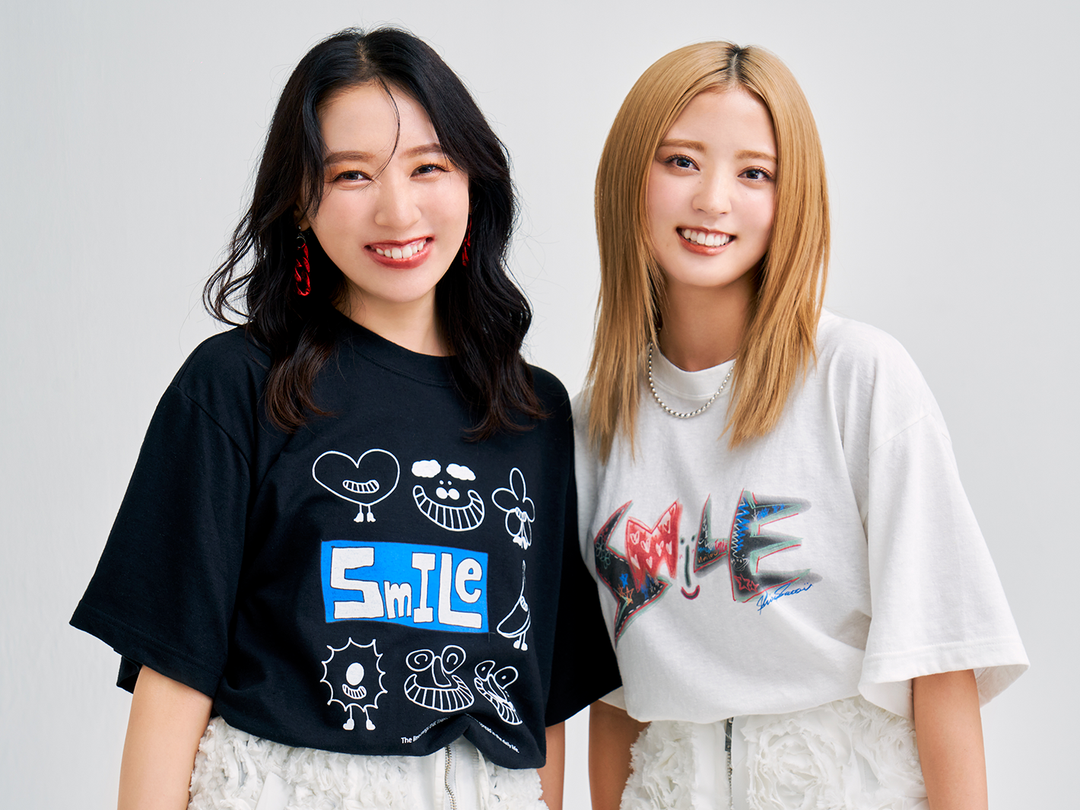 佐藤詩織＆鈴本美愉 Sustainable Message Tシャツ Type A[GF015]