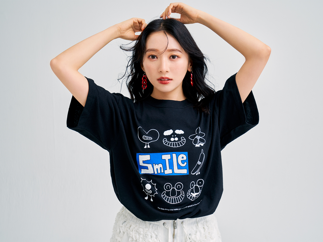 Shiori Sato &amp; Miyu Suzumoto Sustainable Message T-shirt Type B [GF016]