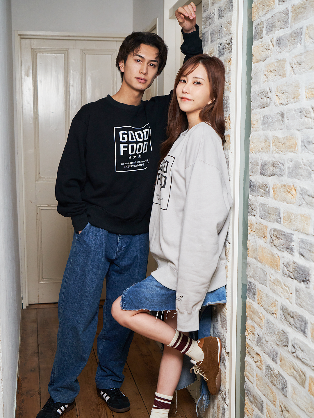 Front Logo Sweatshirt [GF022]