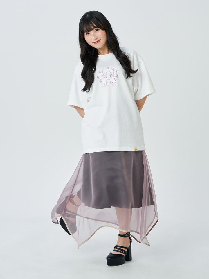 SKE48 佐藤佳穂＆井上瑠夏 Sustainable Message Tシャツ Type A [GF026]