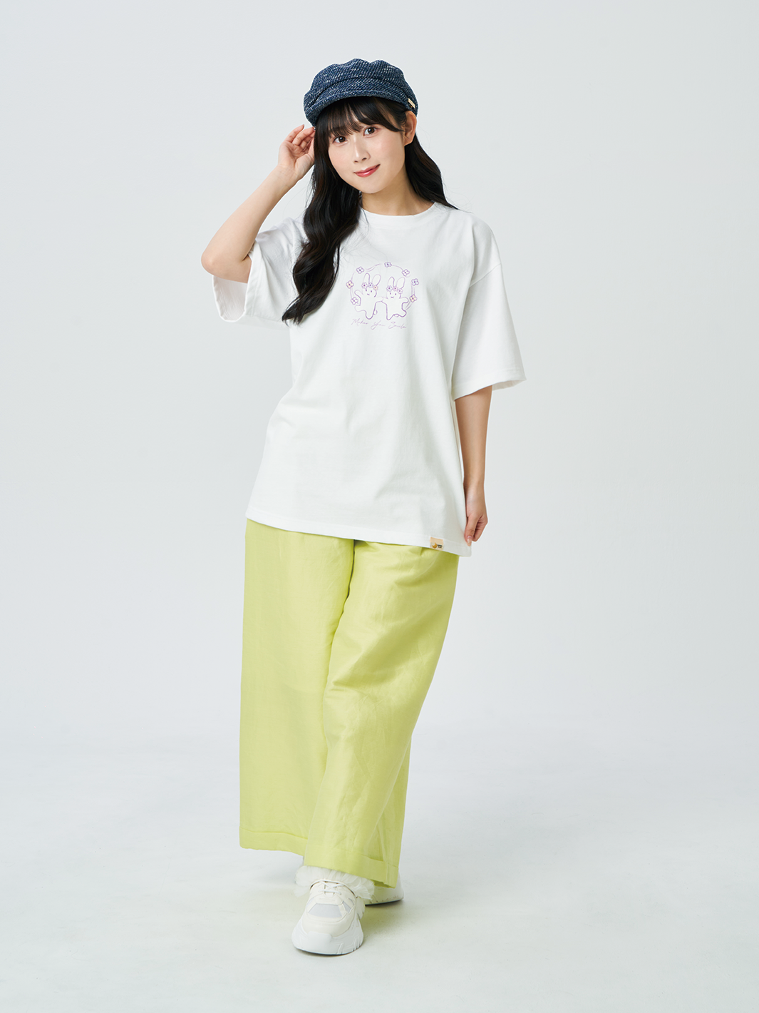 SKE48 佐藤佳穂＆井上瑠夏 Sustainable Message Tシャツ Type A [GF026]