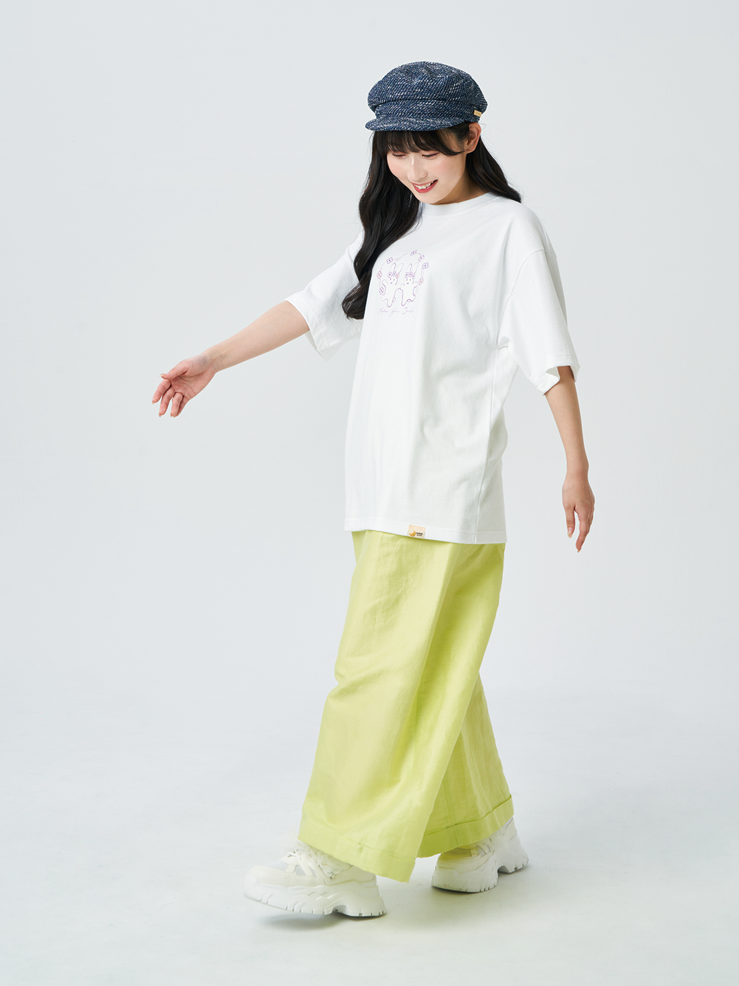 SKE48 佐藤佳穂＆井上瑠夏 Sustainable Message Tシャツ Type A [GF026]