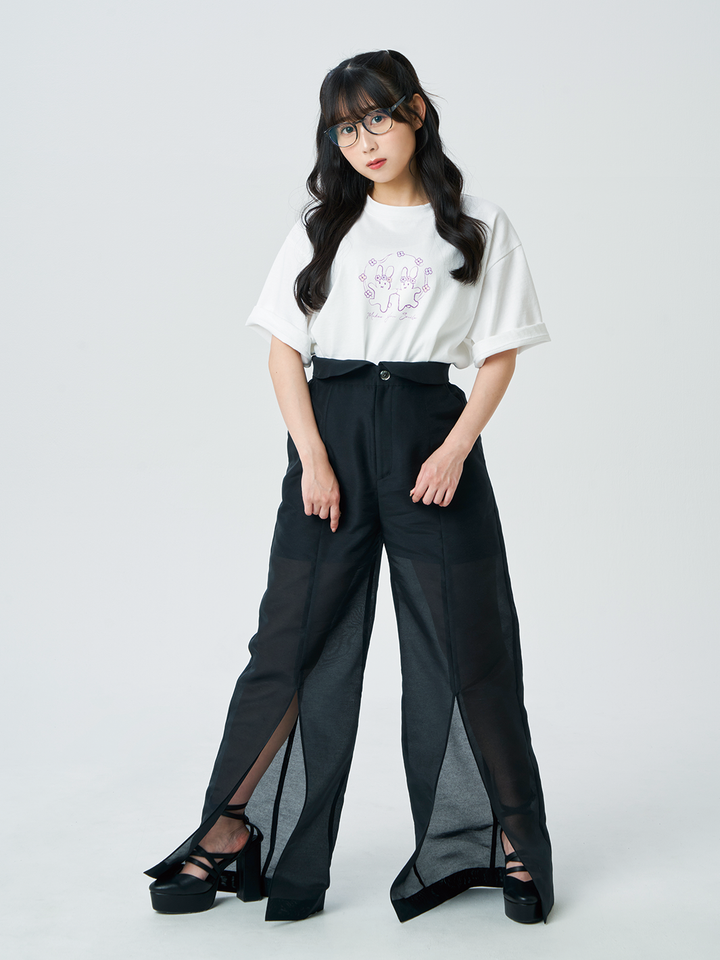 SKE48 佐藤佳穂＆井上瑠夏 Sustainable Message Tシャツ Type A [GF026]