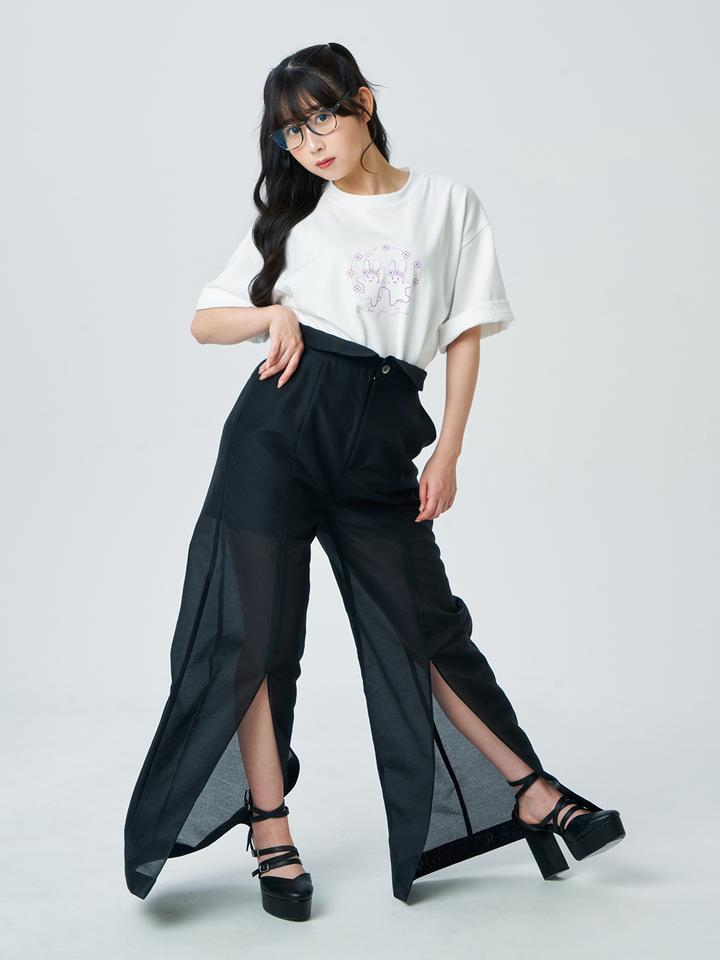 SKE48 佐藤佳穂＆井上瑠夏 Sustainable Message Tシャツ Type A [GF026]