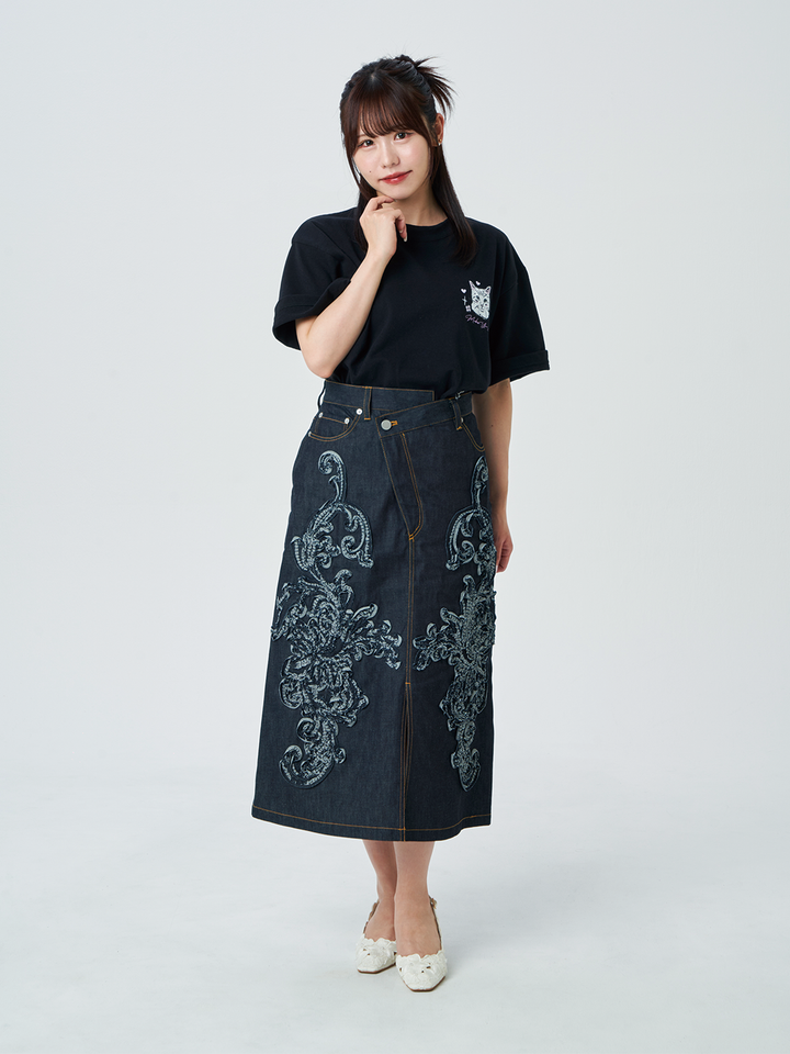 SKE48 佐藤佳穂＆井上瑠夏 Sustainable Message Tシャツ Type B [GF027]