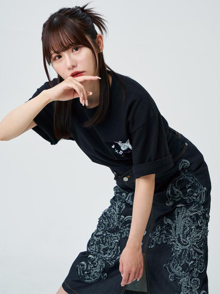 SKE48 佐藤佳穂＆井上瑠夏 Sustainable Message Tシャツ Type B [GF027]