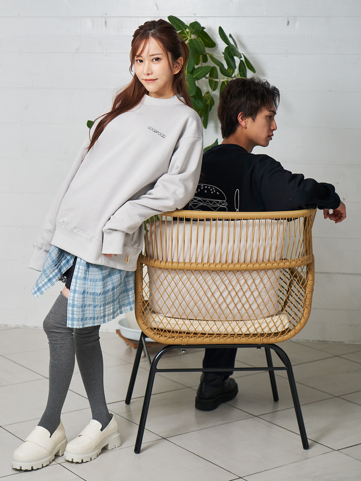 line burger sweatshirt[GF034]