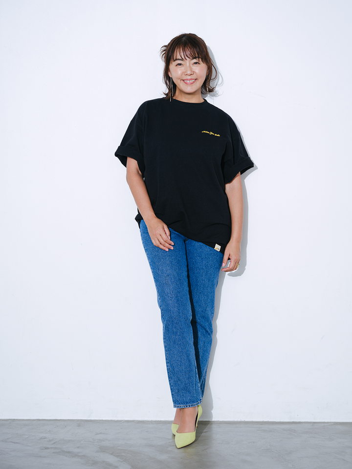 田中律子 Sustainable Message Tシャツ TypeB[GF035]