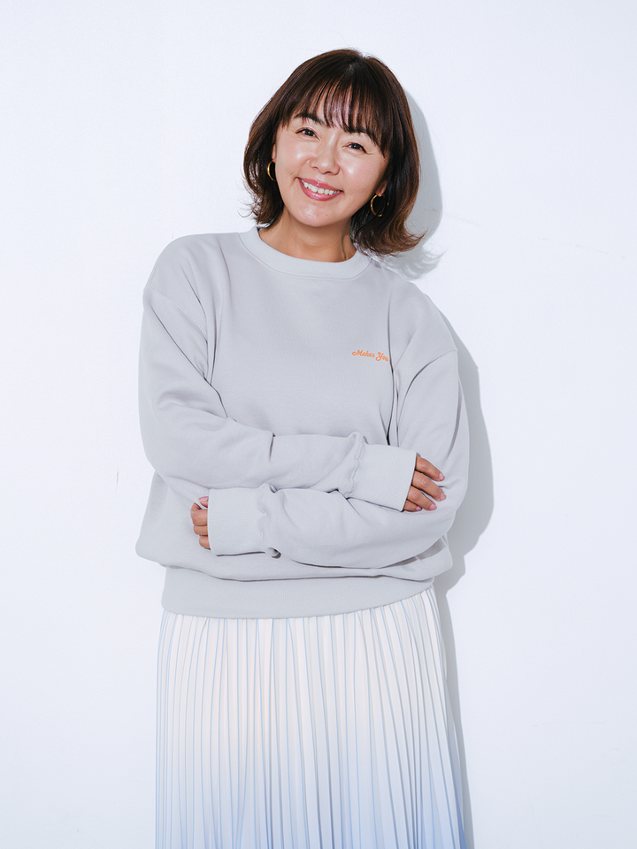 田中律子 Sustainable Message スウェット TypeC[GF036]