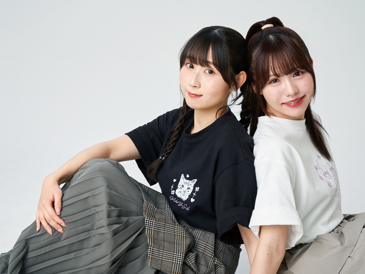 SKE48 佐藤佳穂＆井上瑠夏 Sustainable Message Tシャツ Type B [GF027]