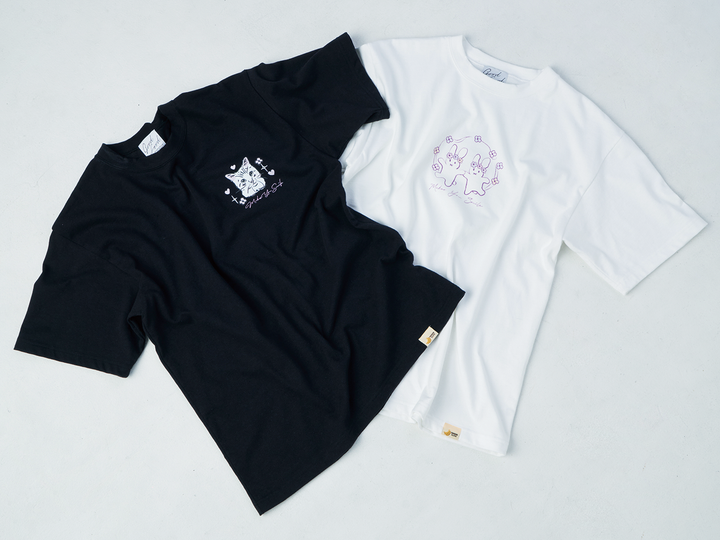 SKE48 佐藤佳穂＆井上瑠夏 Sustainable Message Tシャツ Type B [GF027]